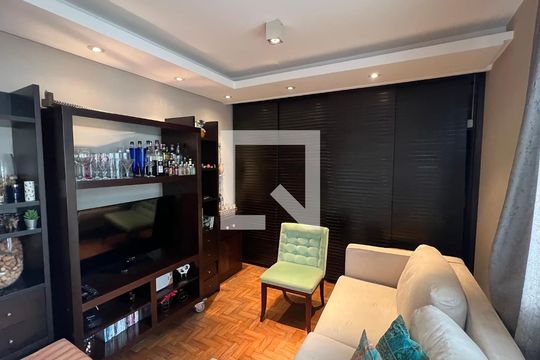 Sala de TV de apartamento para alugar com 2 quartos, 96m² em Jardim Paulista, São Paulo