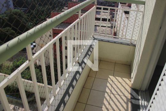 Varanda da suíte de apartamento à venda com 3 quartos, 77m² em Jardim Flor da Montanha, Guarulhos