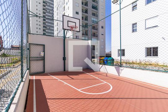 Área comum - Mini quadra de apartamento para alugar com 2 quartos, 36m² em Jardim Santo Estêvão, Carapicuíba