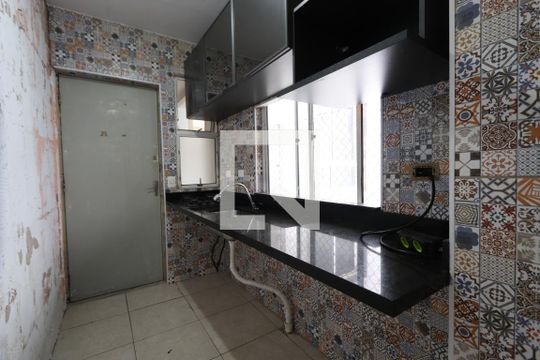 Cozinha de apartamento à venda com 3 quartos, 43m² em Sé, São Paulo