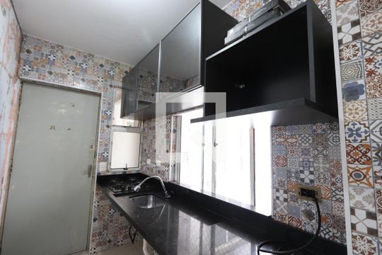 Cozinha de apartamento à venda com 3 quartos, 43m² em Sé, São Paulo