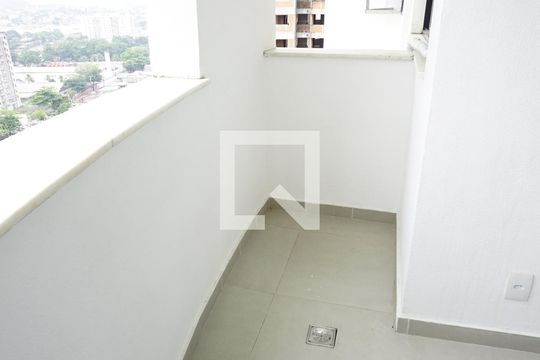 Varanda da Sala de apartamento para alugar com 2 quartos, 70m² em Jacarepaguá, Rio de Janeiro