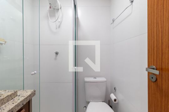 Banheiro de apartamento à venda com 1 quarto, 24m² em Santana, São Paulo
