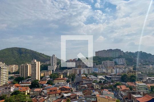 Vista da Sala de apartamento à venda com 2 quartos, 40m² em Fonseca, Niterói