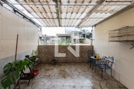 Terraço de casa à venda com 5 quartos, 240m² em Catumbi, Rio de Janeiro