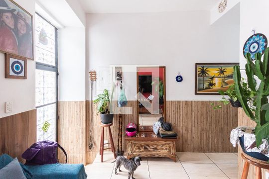Sala 1 (primeiro andar) de casa à venda com 5 quartos, 240m² em Catumbi, Rio de Janeiro