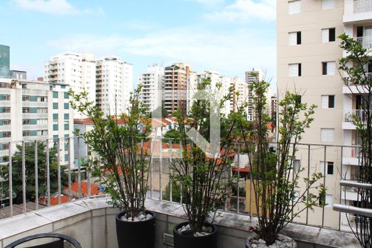 Vista da Varanda de apartamento à venda com 2 quartos, 90m² em Pompeia, São Paulo
