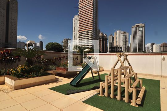 Área comum de apartamento para alugar com 1 quarto, 51m² em Setor Marista, Goiânia
