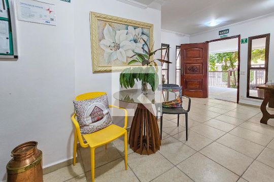 Área comum de apartamento para alugar com 3 quartos, 95m² em Balneario Cidade Atlantica, Guarujá
