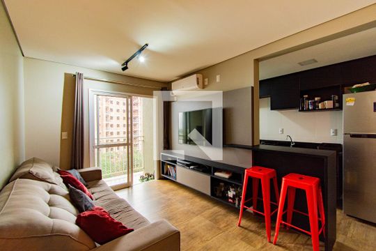 Sala de apartamento para alugar com 2 quartos, 122m² em Igara, Canoas