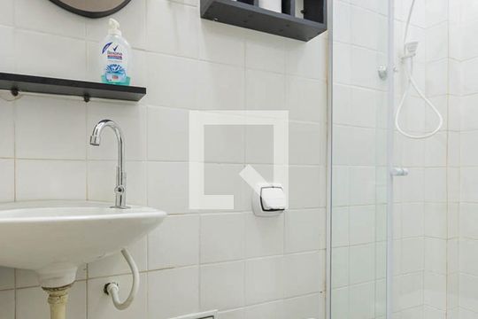 Banheiro de apartamento à venda com 1 quarto, 35m² em Alto da Boa Vista, Rio de Janeiro