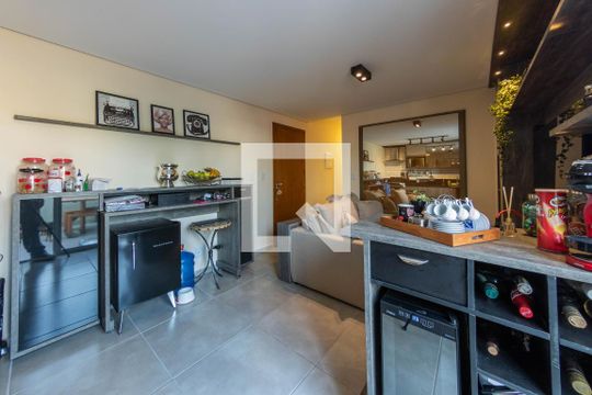 Cozinha de apartamento à venda com 2 quartos, 42m² em Vila Lucia, São Paulo