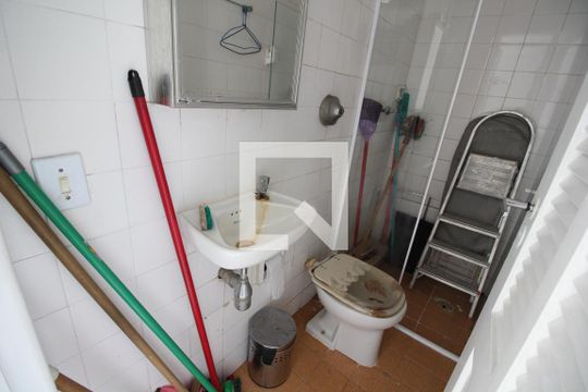 Banheiro de Serviço de apartamento à venda com 4 quartos, 142m² em Freguesia (jacarepaguá), Rio de Janeiro