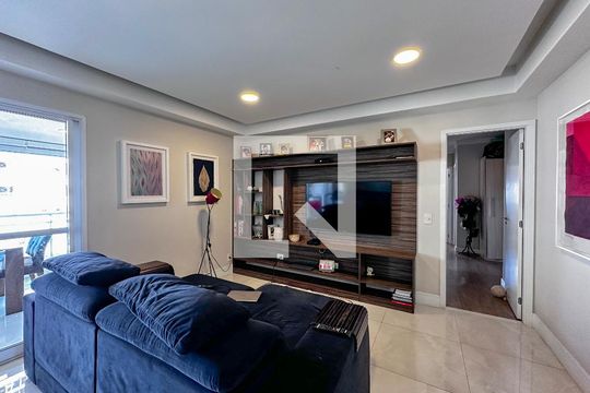 Sala de apartamento à venda com 3 quartos, 108m² em Brooklin Paulista, São Paulo