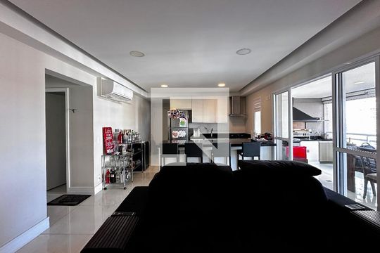 Sala de apartamento à venda com 3 quartos, 108m² em Brooklin Paulista, São Paulo
