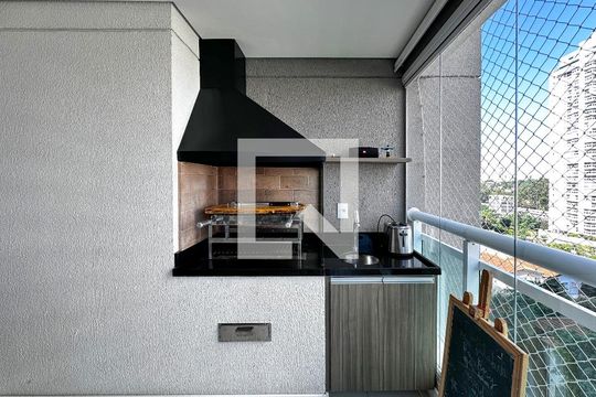 Varanda de apartamento à venda com 3 quartos, 108m² em Brooklin Paulista, São Paulo