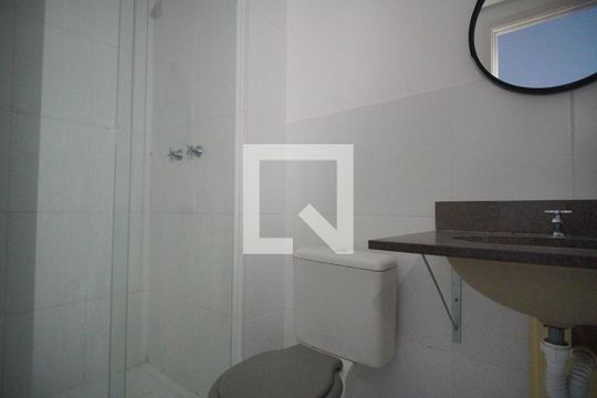 Banheiro Corredor de apartamento à venda com 2 quartos, 55m² em Farrapos, Porto Alegre