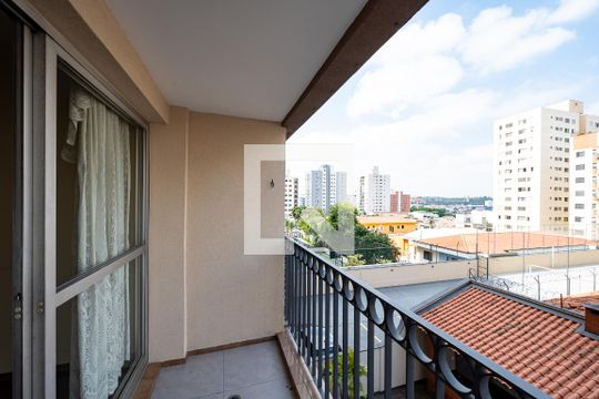 Varanda de apartamento para alugar com 3 quartos, 92m² em Vila Monte Alegre, São Paulo