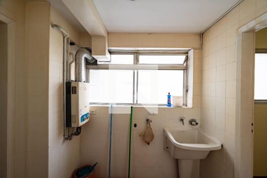 Lavanderia de apartamento para alugar com 3 quartos, 92m² em Vila Monte Alegre, São Paulo