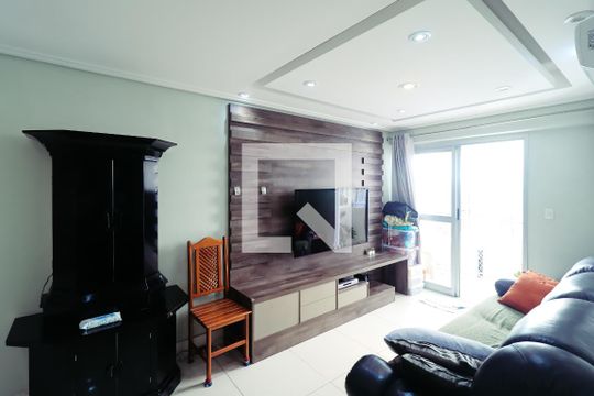 Sala de apartamento à venda com 3 quartos, 97m² em Vila Santo Estefano, São Paulo