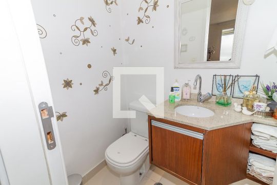 Lavabo de apartamento à venda com 3 quartos, 162m² em Lapa, São Paulo