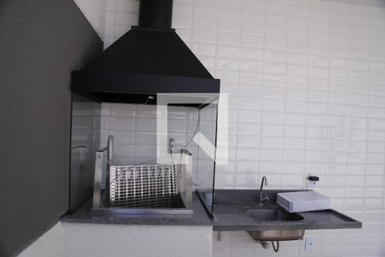 Área comum - Churrasqueira de apartamento à venda com 1 quarto, 58m² em Vila Guedes, São Paulo