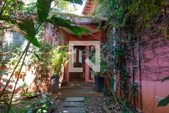Fachada da Entrada interna de casa para alugar com 4 quartos, 344m² em Santo Amaro, São Paulo