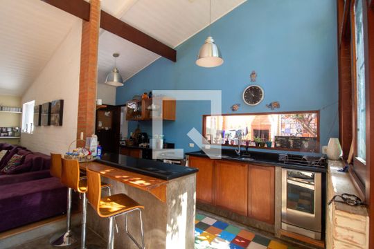 Cozinha de casa para alugar com 4 quartos, 344m² em Santo Amaro, São Paulo