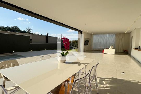 Sala de Jantar de casa de condomínio à venda com 4 quartos, 380m² em Alphaville, Santana de Parnaíba