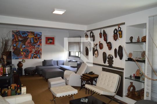 Sala de apartamento à venda com 4 quartos, 204m² em Jardim Vila Mariana, São Paulo
