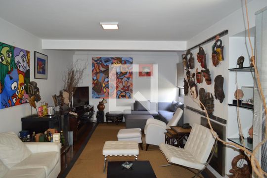 Sala de apartamento à venda com 4 quartos, 204m² em Jardim Vila Mariana, São Paulo