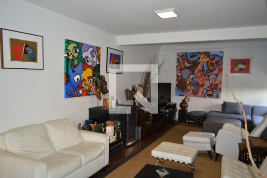Sala de apartamento à venda com 4 quartos, 204m² em Jardim Vila Mariana, São Paulo