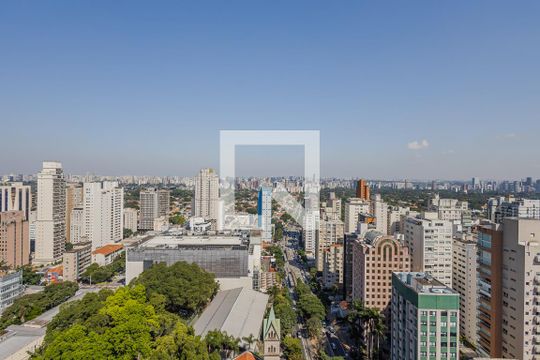 Vista Piscina de kitnet/studio para alugar com 1 quarto, 29m² em Jardim Paulista, São Paulo