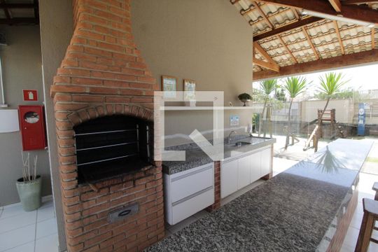 Área comum - Churrasqueira de apartamento para alugar com 2 quartos, 52m² em Jardim Holanda, Uberlândia