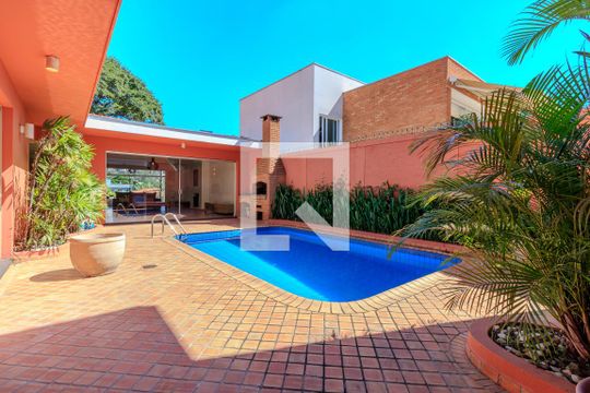 Área comum - Piscina de casa à venda com 4 quartos, 600m² em Jardim Leonor, São Paulo