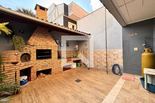 Área comum - Churrasqueira de casa à venda com 4 quartos, 239m² em Vila Floresta, Santo André