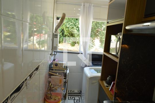 Área de Serviço de apartamento à venda com 2 quartos, 50m² em Taquara, Rio de Janeiro
