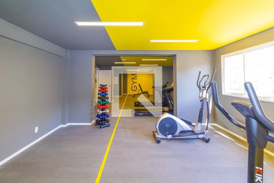 Área comum - Academia de apartamento para alugar com 2 quartos, 36m² em Vila Prudente, São Paulo