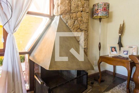 Detalhe Sala de apartamento para alugar com 3 quartos, 320m² em Alphaville, Santana de Parnaíba