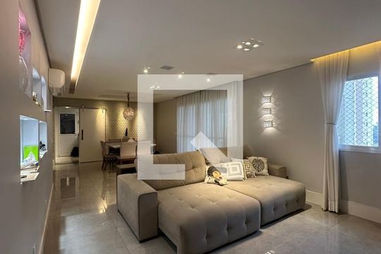 Sala de Estar de apartamento para alugar com 3 quartos, 171m² em Jardim Arpoador, São Paulo