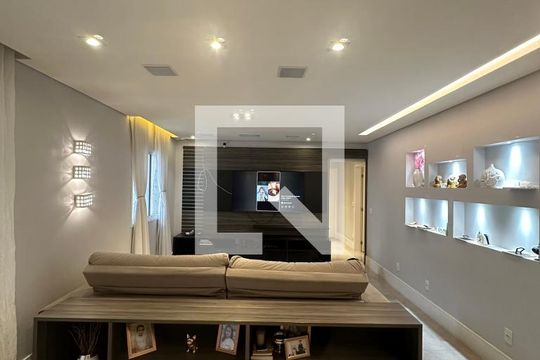 Sala de Estar de apartamento para alugar com 3 quartos, 171m² em Jardim Arpoador, São Paulo