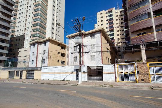 Fachada do Prédio de apartamento para alugar com 2 quartos, 43m² em Guilhermina, Praia Grande