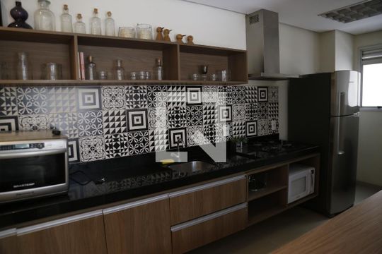 Área comum - Copa de apartamento para alugar com 2 quartos, 43m² em Jaraguá, São Paulo