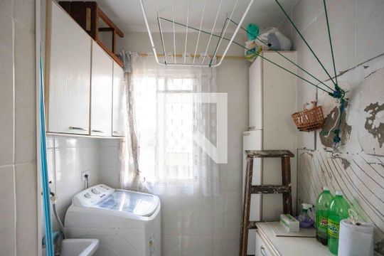Área de Serviço de apartamento à venda com 2 quartos, 52m² em Conceição, Diadema