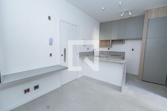 Sala de apartamento para alugar com 1 quarto, 34m² em Paquetá, Belo Horizonte