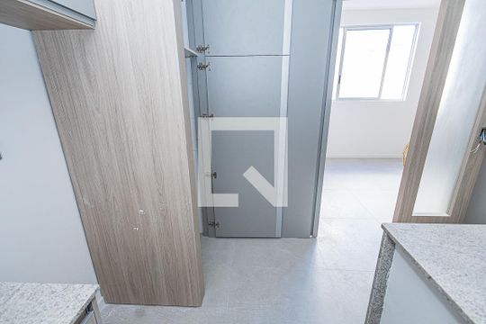 Cozinha de apartamento para alugar com 1 quarto, 34m² em Paquetá, Belo Horizonte