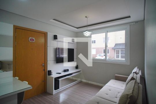 Sala de apartamento à venda com 2 quartos, 51m² em Industrial, Novo Hamburgo