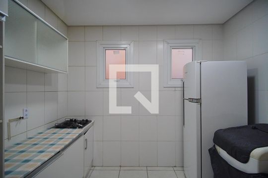 Cozinha de apartamento à venda com 2 quartos, 51m² em Industrial, Novo Hamburgo