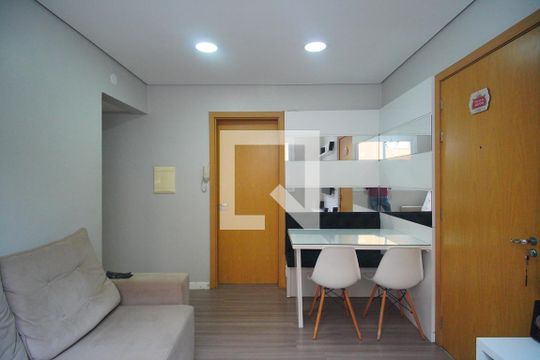 Sala de apartamento à venda com 2 quartos, 51m² em Industrial, Novo Hamburgo