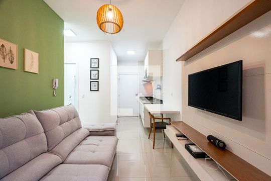 Sala de apartamento para alugar com 2 quartos, 45m² em Cidade Vargas, São Paulo
